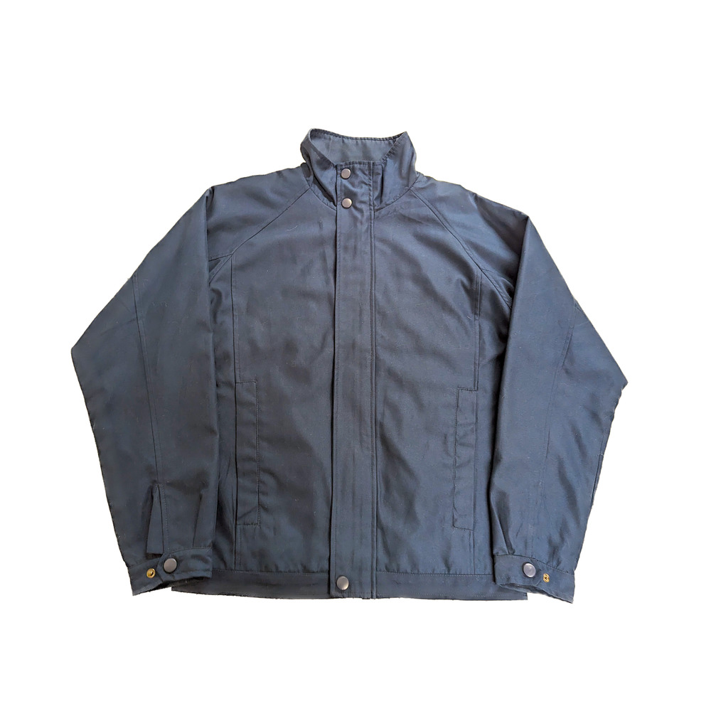 Men's Navy Blue Jacket Windbreaker by Boxin.Aoa.Jw Size S